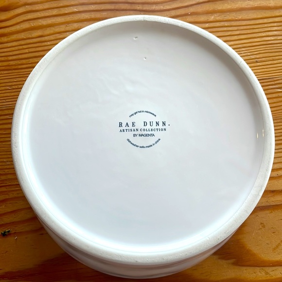 Rae Dunn artisan collection ceramic dog bowl “Eat Up” - Picture 3 of 5